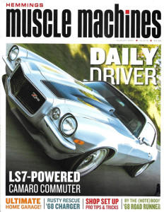 HEMMINGS MUSCLE MACHINES 2021 AUG - RESTO 68 CHARGER, 68 RR, 71 CAMARO SS/RS
